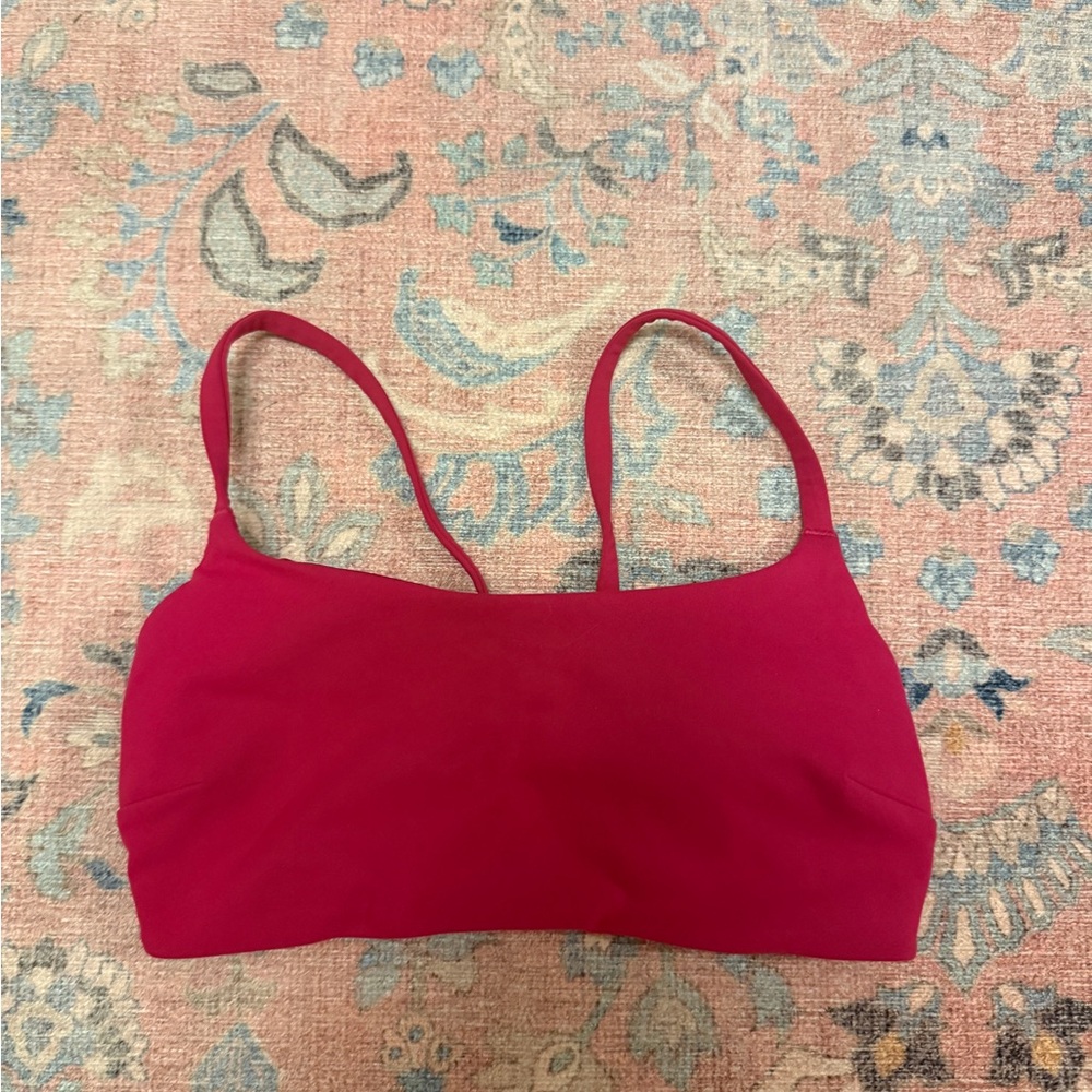 lululemon athletica Deep Pink Sports Bra